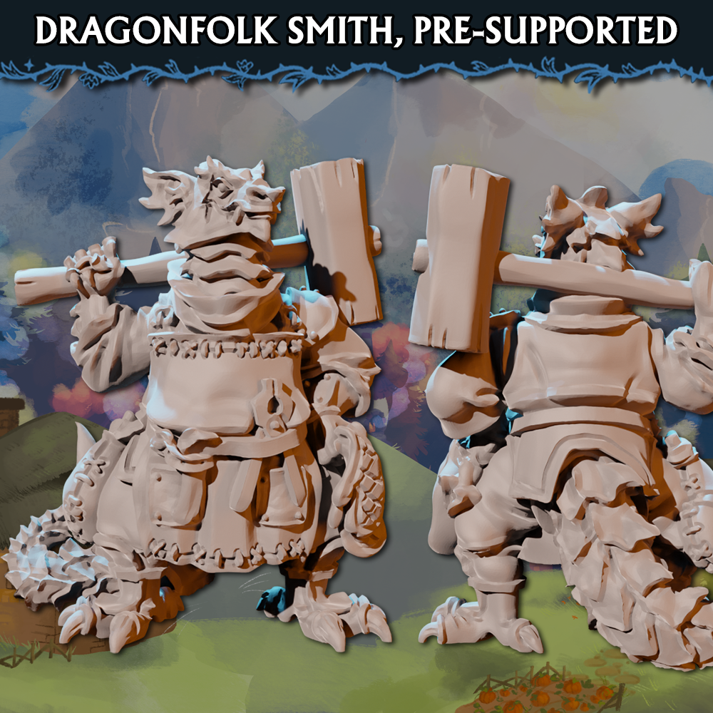 Dragonfolk Smith, Pre-Supported